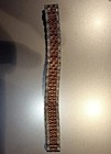 14k Rose Gold Plated Round Cut Lab Created Diamond Men s Bracelet Tennis 8 