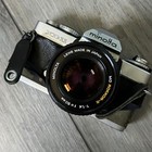 Minolta Xd11 35mm Slr Camera W  Minolta Md Rokkor-x 50mm F 1 4 Lens Read