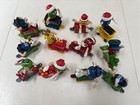Vintage 2000 s M m Candy Christmas Holiday Train Set-12 Train Cars-used