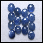 Lot 14 Pcs Natural Blue Sapphire Hi-grade 7 6-8mm Oval Cabochon Loose Gemstones