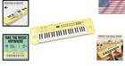 49 Key Mini Keyboard Piano  Built-in Speaker  Headphone Jack  Portable