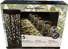 Tommy Bahama Pathway Square Solar Bollard Lights  35 Lumen  5 Lights pack  nib