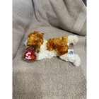 Ty Beanie Babies Sampson Dog Kids Small Brown White New Plush Toy 2001