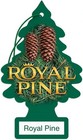 Little Trees Hanging Car And Home Air Freshener  Royal Pine Scent  12 Pack