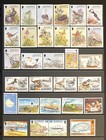 Alderney Stamps 1980s On Collection Of 89   1 Minisheet Mint And Used