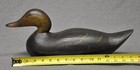 Nice Challenge Grade Mason Repro Black Duck Decoy Original Paint R j  Kach No 14