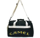 Vintage 90s Camel Duffel Bag Joe Camel Motorcycle Cigarettes Graphic Nos
