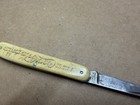 Antique Coca Cola Knife And Bottle Opener  Marked Delicious And Refreshing 