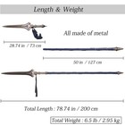 The Soldier Spear Of The Storm King all-metal Infantry Spear cosplay Props 