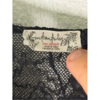 Free People Intimately Black Lace Bustier Bodysuit Small Underwire Hook Eye