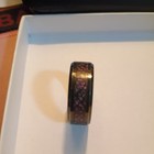 8mm Black Tungsten Carbide Purple Carbon Fiber Celtic Dragon Wedding Band Ring