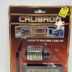 Vintage Unopened Calibron Audio Cassette Tape Head Cleaner Solution   Brush