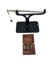 Antique Brown   Sharpe 980 Balance Scale   Weights