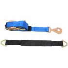 4 Pcs Ratchet Tie Down Straps With Snap Hooks Axle Straps Car Trailer Hauler