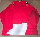 Vtg Team Canada Bauer Authentic Hockey Jersey Blank Sz 56 Fight Strap