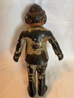 Antique Foxy Grandpa Cast Iron Character Figure Toy Cart Part Kenton Arms Extend
