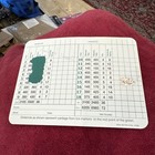 Arnold Palmer Autographed Masters Scorecard Heart Of The Order Certified