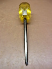 Vintage 5  Scratch Awl Yellow Resin Clear Handle Free S h 