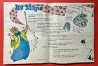 Disney cinderella Apron Pattern jc Penney s Promo unused  Uncut  Very Clean 1950