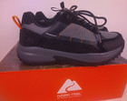 Ozark Trail Mens Black Leather Waterproof Hiking Shoes Size 9 - New