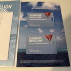 New 2025 Delta Diamond Medallion Frequent Flyer Metal Bag Tags  2 