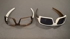 Oakley Gascan S Small White Root Beer Custom Frame Bronze Lens White Icons