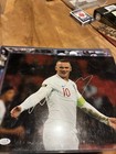 Wayne Rooney Signed England National Team 11x14 Photo Jsa Coa