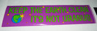 Lot Of 5 Vintage Bumper Stickers Mean People Rule Etc    read   