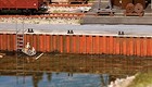 Walthers Scenemaster Ho Scale Harbor Wall Kit Combined Length Up To 20-1 4 
