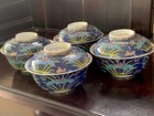 Set Of 4 Antique Chinese Republic Tea Cups - Sheng Mo Yuan Zhi Mark
