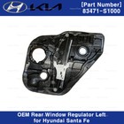 83471s1000 New Oem Rear Window Regulator Left For Hyundai Santa Fe 2019-2022