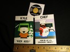 Vintage South Park Postcards Lot Of 2  Kyle And Chef Unused Mint Rare