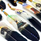Beautiful Hand Painted Wildlife Themed Feathers