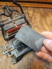 Scarce Vintage Antique Baltimore Printing Press Cast Iron Business Card Size