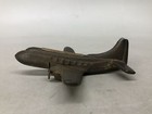 Y8232 Okimono Metal Small Airplane Figurine Souvenir Japan Antique Interior