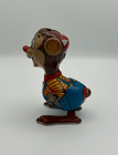 Vintage Louis Marx Tin Litho Toy Bobby The Hopping Bear Windup With Original Box