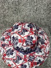 Pabst Blue Ribbon Bucket Hat Cap One Size Multicolor Beer Mad Engine Advertising