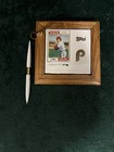 Vintage Philadelphia Phillies Mike Schmidt 70   s Desk Pen Decor Plaque Set In Box