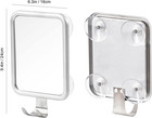Fogless Shower Mirror For Shaving - 4 Suction Cups   Razor Holder
