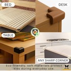 Soft Foam Corner Protectors For Baby  Bed Frame Corner Guards  Sharp Edge Des   