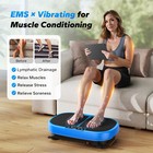 Merach Ems Vibration Plate Exercise Machine For Lymphatic Drainage  Weight Loss