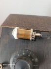 Vintage Crystal Radio Manufacturer Homebrew Wooden Plug In Detector