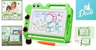 Magnetic Drawing Board For Kids - Colorful Portable Doodle Pad In Dinosaur Green