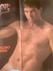 Vintage  pin The Macho On The Man  Bachelor  Gay Interest