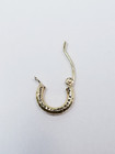 Banter Twist Hoop Earrings In 10k Gold