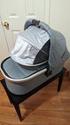 Uppababy Bassinet  Gregory  blue Melange silver 