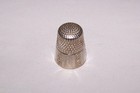Vintage Stern Brothers Sterling Silver Sewing Antique Scroll Design Thimble 4 1g