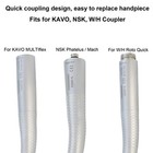 Coxo Dental High Speed Handpiece Fiber Optic For Kavo Multiflex Nsk W h Coupler