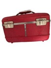 Vintage American Tourister Tiara Red Makeup Luggage Train Case Tlc Parts repair