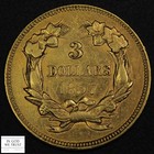 1857  3 Three Dollar Gold Indian Princess